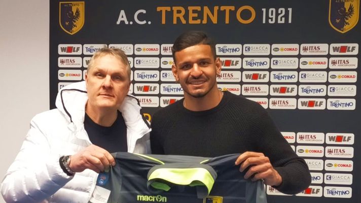 Trento, colpo a centrocampo: preso l&#8217;ex Padova Gabriel Nunes 