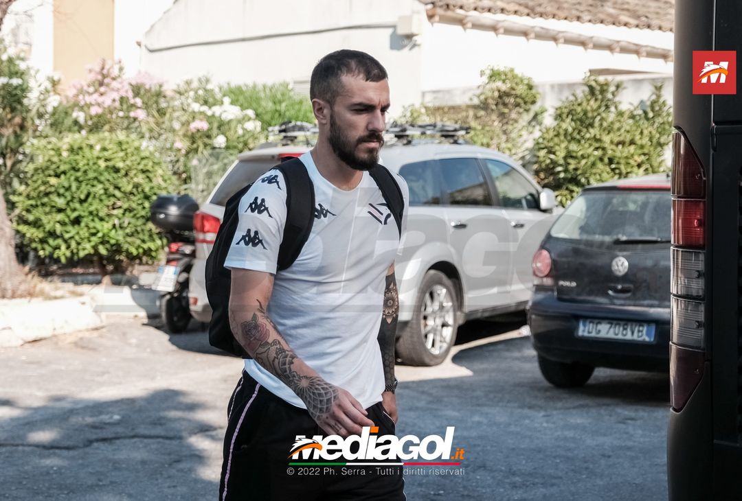 FOTO RITIRO PALERMO, i rosanero si dirigono in palestra (Gallery) - immagine 12