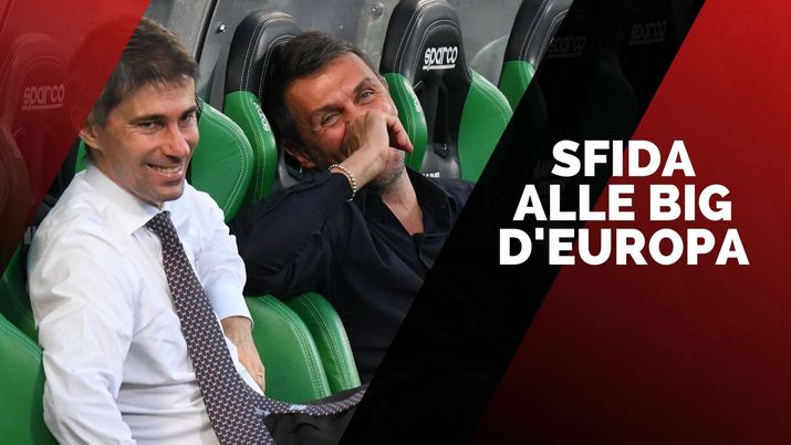 Frederic Massara e Paolo Maldini (dirigenti AC Milan), responsabili delle operazioni di calciomercato del Milan | AC Milan News (Getty Images) Frederic Massara e Paolo Maldini (dirigenti AC Milan), responsabili delle operazioni di calciomercato del Milan | AC Milan News (Getty Images)