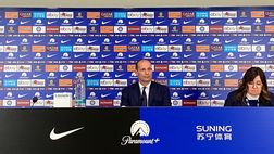 Allegri: “Inter non è stata costruita quest’anno. Il nostro obiettivo non cambia”