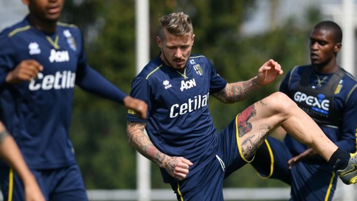 Un allenamento del Parma, foto parmacalcio1913.com 