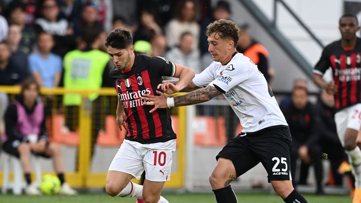 Brahim Diaz Esposito in Spezia-Milan
