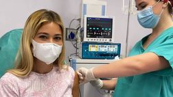 Vaccino, è il turno di Diletta Leotta: le immagini pubblicate sui social
