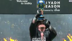 VIDEO/ Cristiano Ronaldo divertito da Undertaker prima di Al Hilal-Al Nassr