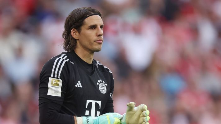MUNICH, GERMANY - MAY 20: Yann Sommer of FC Bayern Munich reacts during the Bundesliga match between FC Bayern München and RB Leipzig at Allianz Arena on May 20, 2023 in Munich, Germany. (Photo by Alex Grimm/Getty Images) Rivoluzione Inter in porta per il dopo Onana: contatti per Sommer! E Trubin sui social… - immagine 1