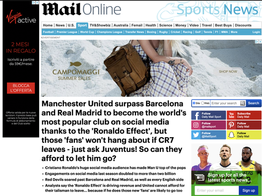 L'”effetto CR7″ spiega perchè lo United non vuole cedere il portoghese: “Chiedete alla Juventus…”- immagine 2