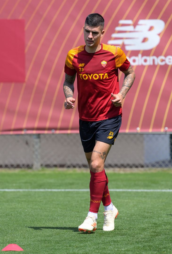 Roma, l’allenamento nel Media Day di Trigoria – FOTO GALLERY - immagine 11