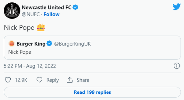 I tifosi del Newcastle dirottano un sondaggio online di Burger King: fanno vincere il portiere Nick Pope- immagine 2