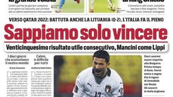 Prima Pagina, Corriere dello Sport: “Sappiamo solo vincere ma scatta l’allarme Covid. Conte prepara la grande volata”