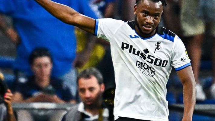 GENOA, ITALY - AUGUST 13: Ademola Lookman of Atalanta celebrates after scoring a goal during the Serie A match between UC Sampdoria and Atalanta BC at Stadio Luigi Ferraris on August 13, 2022 in Genoa, Italy. (Photo by Simone Arveda/Getty Images) Da Malinovskyi e Lookman a Scalvini e Pasalic: le ultime sulla formazione dell’Atalanta - immagine 1