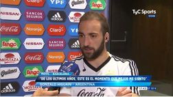 Higuain: “E’ stato un anno positivo, sono al massimo. Ma quando uno invecchia…”