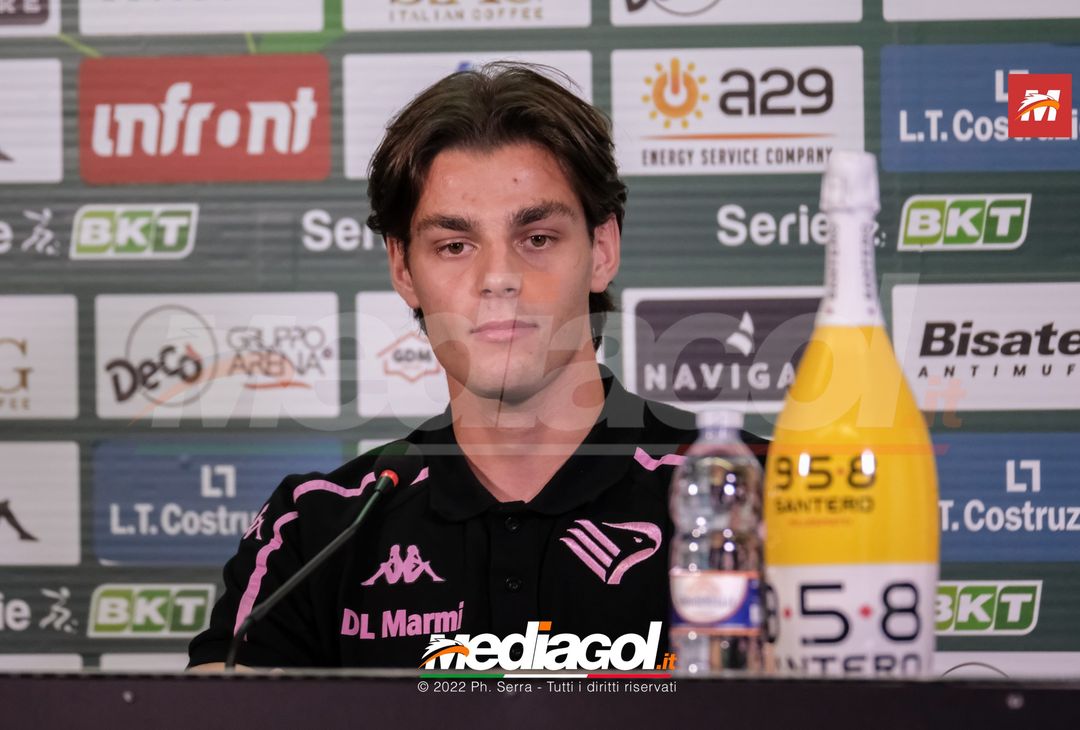 FOTO PALERMO, La conferenza stampa di presentazione di Edoardo Pierozzi (Gallery) - immagine 8