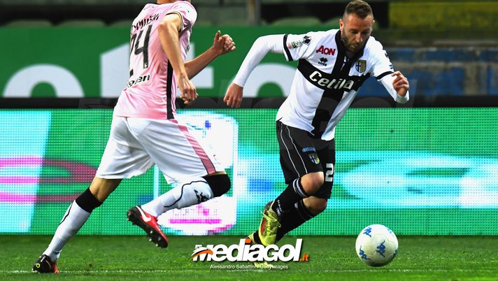 PARMA, ITALY - APRIL 02: Antonio Di Gaudio of Parma Calcio in action during the serie B match between Parma Calcio and US Citta di Palermo at Stadio Ennio Tardini on April 2, 2018 in Parma, Italy.  (Photo by Alessandro Sabattini/Getty Images)  PARMA, ITALY - APRIL 02: Antonio Di Gaudio of Parma Calcio in action during the serie B match between Parma Calcio and US Citta di Palermo at Stadio Ennio Tardini on April 2, 2018 in Parma, Italy.  (Photo by Alessandro Sabattini/Getty Images)