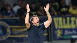 Frosinone-Roma, l’allenamento di Di Francesco: in dubbio Cuni, Zortea e Oyono