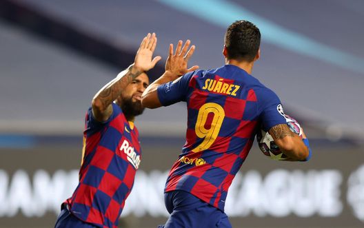 Vidal e Suarez, getty images Vidal e Suarez, getty images