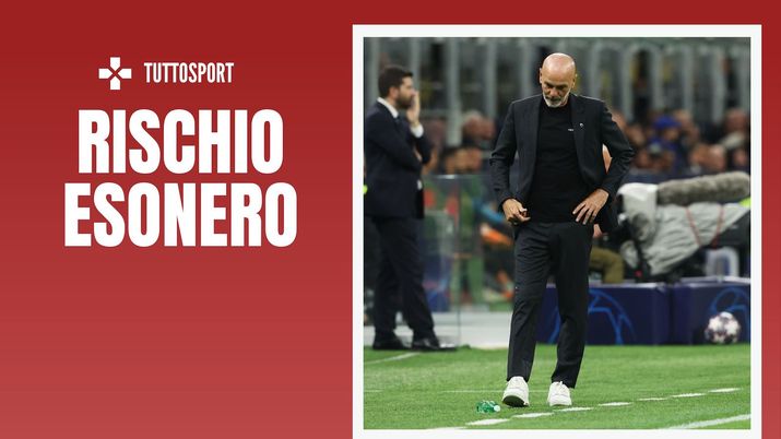 Stefano Pioli AC Milan derby Inter-Milan 1-0 Champions League 2022-2023