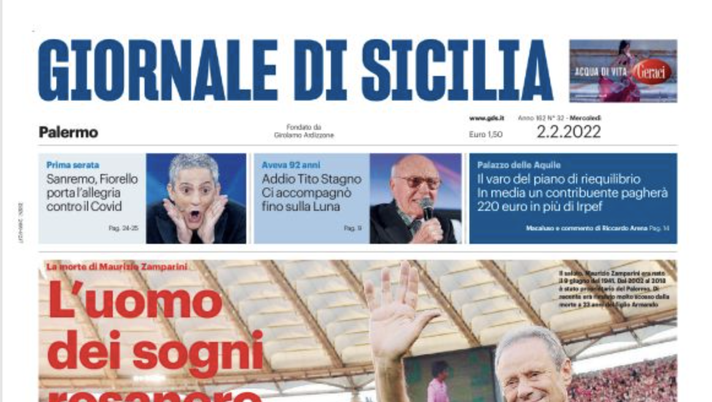 prima pagina
