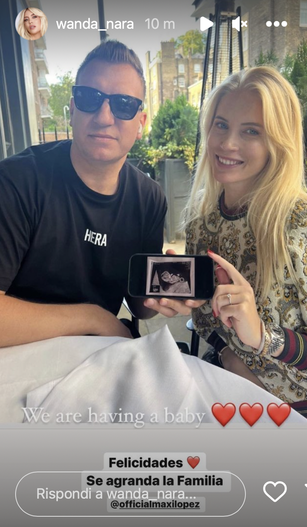 Maxi Lopez e Daniela Christiansson annunciano: “Avremo un bambino”. Wanda commenta- immagine 2