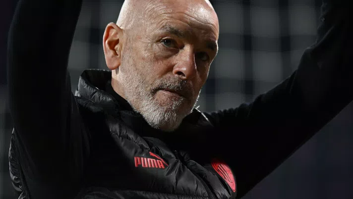 Stefano Pioli AC Milan Fiorentina-Milan 2-1 Serie A 2022-2023