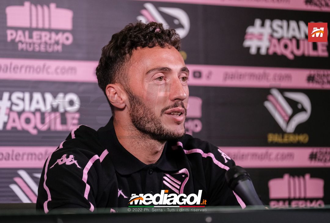 FOTO PALERMO, Mirko Pigliacelli in conferenza stampa (Gallery) - immagine 21