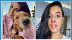 VIDEO / Disperso il cane della Vignali. Gli haters la attaccano e lei replica in lacrime