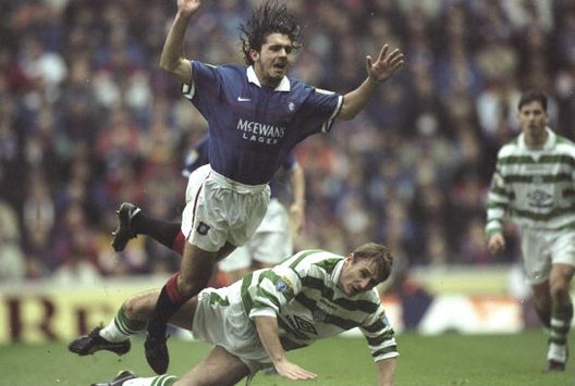 Rino Gattuso ai tempi dei Glasgow Rangers (GETTY Images) Rino Gattuso ai tempi dei Glasgow Rangers (GETTY Images)