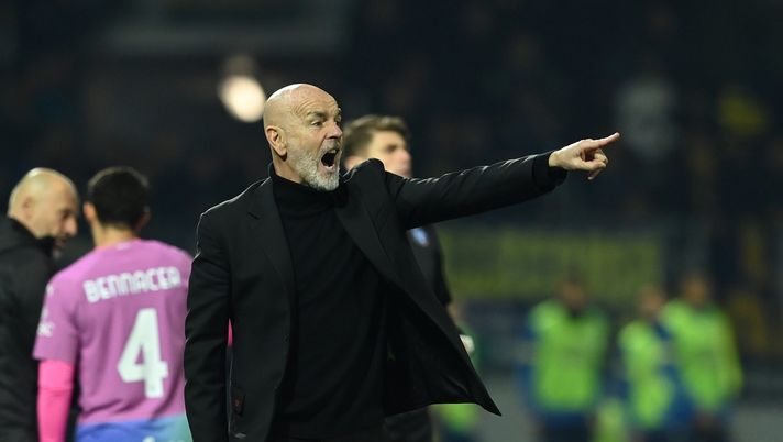Stefano Pioli AC Milan Frosinone-Milan 2-3 Serie A 2023-2024