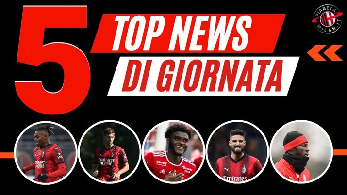 Top News AC Milan e calciomercato 1° gennaio 2024