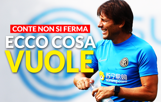 Calciomercato Inter - Le "altre" richieste di Conte Calciomercato Inter - Le "altre" richieste di Conte