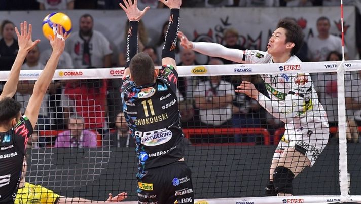 La Kioene Padova si arrende a Perugia. Gli umbri impongono il loro gioco, finisce 3-0 