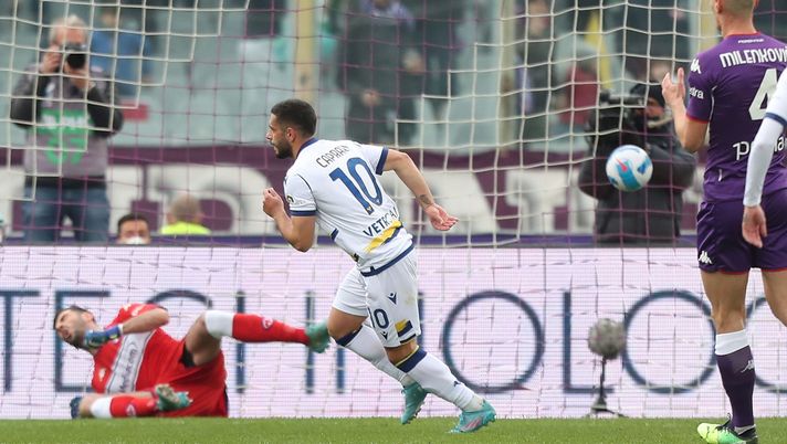 La corazzata viola col Verona non passa, Caprari-gol e 1-1 al Franchi - immagine 1