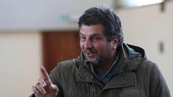 FLORENCE, ITALY - MARCH 26: Silvio Baldini manager of Carrarese Calcio during "Panchina D'oro season 2017-2018" at Coverciano on March 26, 2018 in Florence, Italy. (Photo by Gabriele Maltinti/Getty Images) I BALDINI E IL DERBY SICILIANO