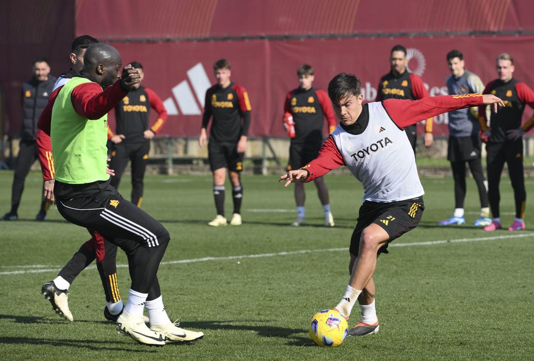 Roma, allenamento a Trigoria: Sanches gioca la partitella  FOTO GALLERY - immagine 3