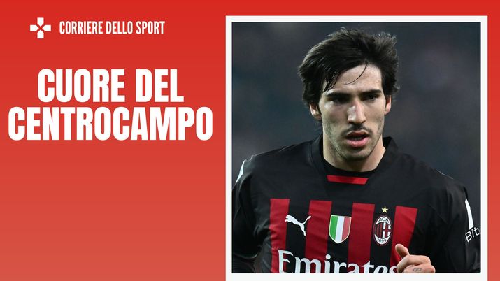 Sandro Tonali, centrocampista del Milan (getty images)