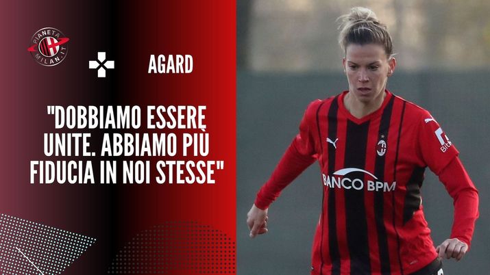 L'intervista di Laura Agard (difensore Milan Femminile) a 'Milan TV' | News (Getty Images) Intervista Agard Milan Femminile