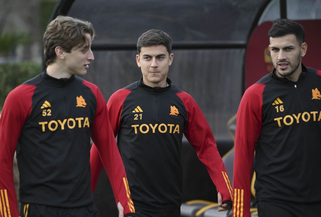 Roma, a Trigoria il primo allenamento del 2024: c’è Kumbulla  – FOTOGALLERY - immagine 3