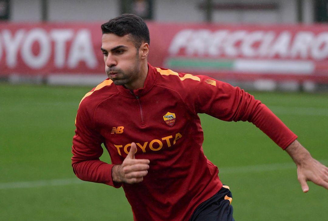 Roma, l’ultimo allenamento prima della partenza per il Portogallo – FOTO GALLERY - immagine 7