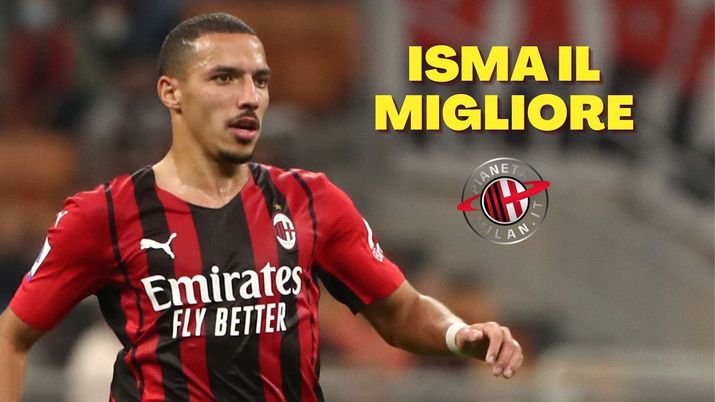 Ismaël Bennacer (centrocampista AC Milan) votato MVP di Milan-Atlético Madrid 1-2 della Champions League 2021-2022 | News (Getty Images) 