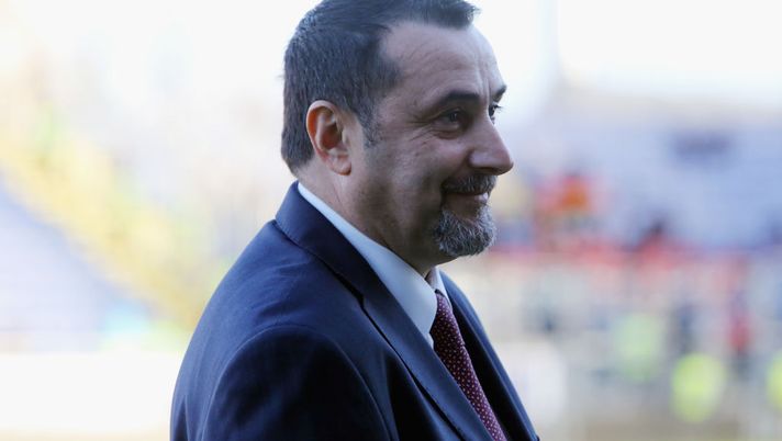 CAGLIARI, ITALY - JANUARY 21:  Massimiliano Mirabelli, chief sport officer of Milan  during the serie A match between Cagliari Calcio and AC Milan at Stadio Sant'Elia on January 21, 2018 in Cagliari, Italy.  (Photo by Enrico Locci/Getty Images) 