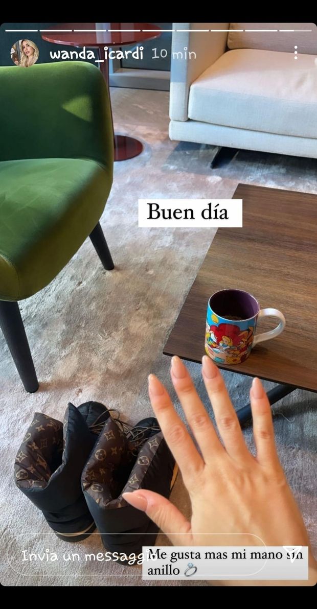 Wanda-Icardi, davvero pace fatta? Lei manda frecciatine: “La mano mi piace di più senza anello”- immagine 2