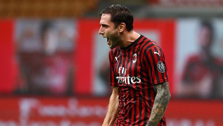 Davide Calabria, difensore del AC Milan (credits: GETTY Images) 