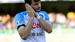 Gazzetta: “Napoli, condizioni di Kvara da rivalutare. Le ultime verso Empoli e Udinese”