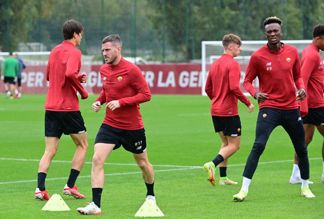 Trigoria, la rifinitura della Roma in vista del Bodo/Glimt – FOTO GALLERY - immagine 22