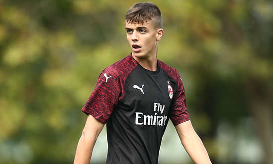 Daniel Maldini, attaccante del Milan Primavera (credits: acmilan.com) Daniel Maldini, attaccante del Milan Primavera (credits: acmilan.com)