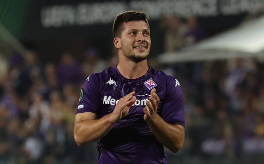 GERMOGLI PH: 27 OTTOBRE 2022 FIRENZE STADIO ARTEMIO FRANCHI CONFERENCE LEAGUE FIORENTINA VS ISTAMBUL BASAKSEHIR NELLA FOTO GOL ESULTANZA JOVICV Cabral e Jovic, una coppia da ritrovare. Servono i loro gol da gennaio- immagine 2