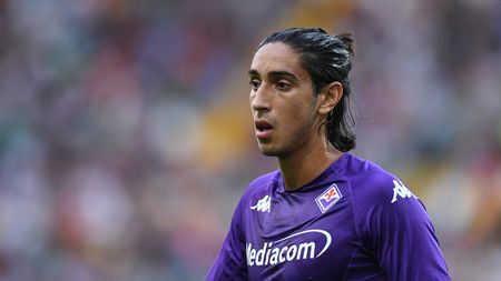 UDINE, ITALY - AUGUST 31: Youssef Maleh of ACF Fiorentina looks on during the Serie A match between Udinese Calcio and ACF Fiorentina at Dacia Arena on August 31, 2022 in Udine, Italy. (Photo by Alessandro Sabattini/Getty Images) Maleh