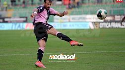 Catania-Palermo 1-0: espulso Almici, parità numerica ristabilita al ‘Massimino’ al 80′