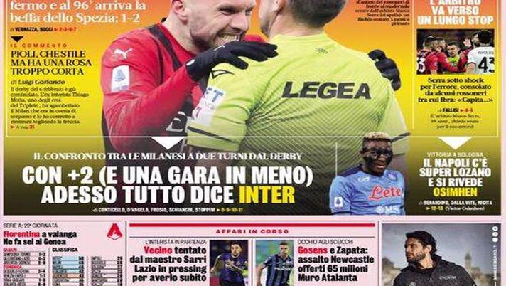 BUONGIORNO CITTACELESTE – LE PRIME PAGINE DEI PRINCIPALI QUOTIDIANI SPORTIVI – GUARDA - immagine 1