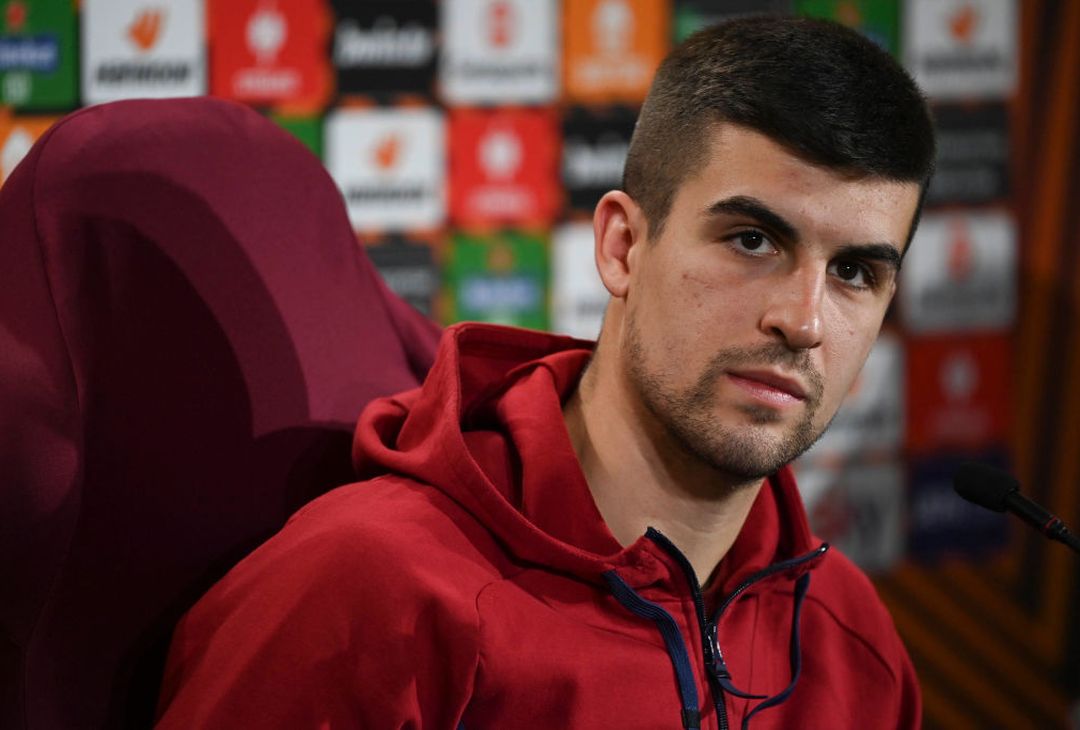 Mourinho e Mancini in conferenza stampa in vista di Roma-Salisburgo – FOTO GALLERY - immagine 15