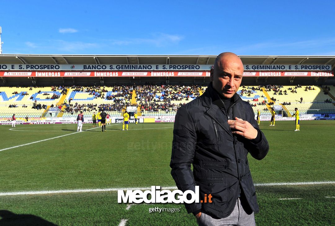  during the Serie B match between Modena FC and FC Crotone at Alberto Braglia Stadium on February 5, 2011 in Modena, Italy.  